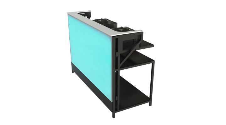Sectional Back-Lit DJ Booth